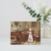 Elegant Piano Overweging Uitnodigingen (Staand voorkant)