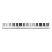 Elegant Piano-toetsenbord Musical Occasion Grosgrain Lint (Voorkant)
