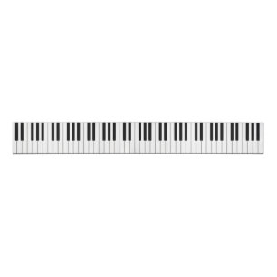 Elegant Piano-toetsenbord Musical Occasion Grosgrain Lint
