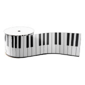 Elegant Piano-toetsenbord Musical Occasion Grosgrain Lint (Spoel)