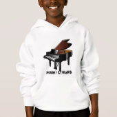 Elegant piano voor kind T-Shirt (Voorkant)