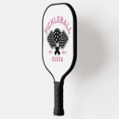 Elegant Pickleball Monogram Ontwerp Paddle (Links)
