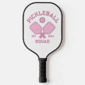 Elegant Pickleball Monogram Ontwerp Pickleball Paddle (Voorkant)
