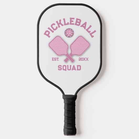 Elegant Pickleball Monogram Ontwerp Pickleball Paddle (Voorkant)