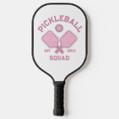 Elegant Pickleball Monogram Ontwerp Pickleball Paddle (Achterkant)