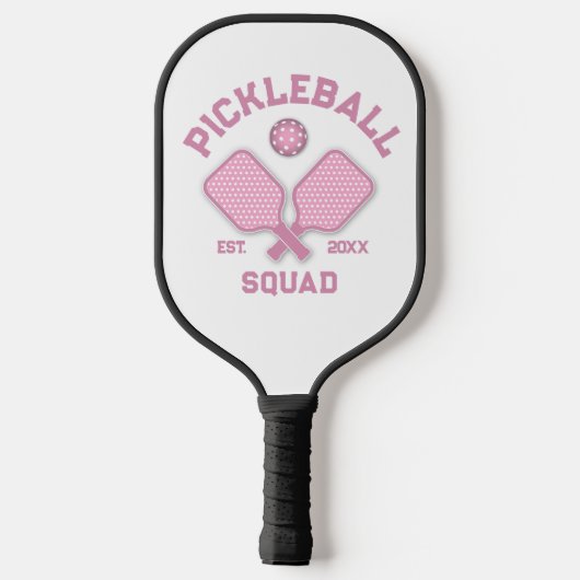 Elegant Pickleball Monogram Ontwerp Pickleball Paddle (Achterkant)