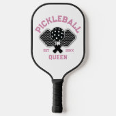 Elegant Pickleball Monogram Ontwerp Pickleball Paddle (Achterkant)