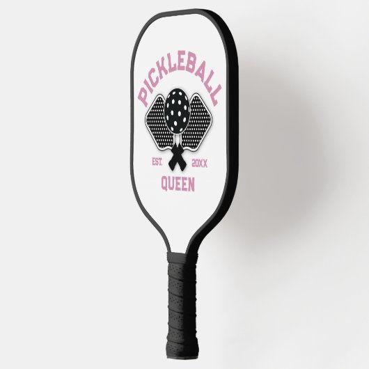 Elegant Pickleball Monogram Ontwerp Pickleball Paddle (Links)