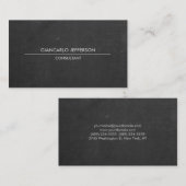 Elegant piekbord minimalistisch professioneel visitekaartje (Voorkant / Achterkant)