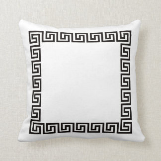 Elegant Pillow met Griekse sleutel Kussen