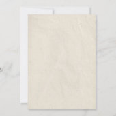 Elegant Pine Cone Wedding Invitations Kaart