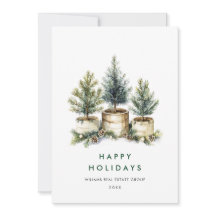 Elegant Pine Tree kerst Corporate Greening