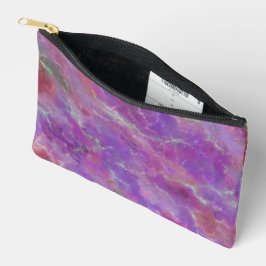 Elegant Pink And Purple Marble Pattern Etui