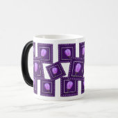 Elegant Pink and Purple Spring Blossom Floral Mok (Voorkant links)