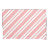 Elegant pink and white merry Christmas  Kussensloop (Voorkant)