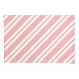 Elegant pink and white merry Christmas  Kussensloop