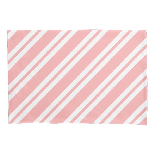 Elegant pink and white merry Christmas  Kussensloop (Voorkant)