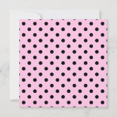ELEGANT PINK BACHELORETTE INVITATIE KAART (Achterkant)