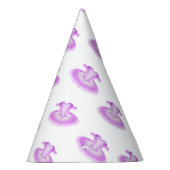 Elegant Pink Ballet Birthday Tutu Waterverf Feesthoedjes (Rechts)