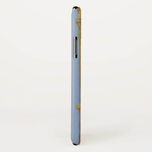 Elegant Pink, Blue Waterverf Floral Chinoiserie Case-Mate iPhone Case (Achterkant / rechts)