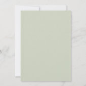 Elegant Pink Blush Floral Wedding Uitnodiging (Achterkant)