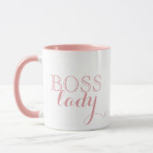 Elegant Pink Boss Lady Corporate Gift Mok (Links)