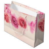 Elegant pink bouquets  groot cadeauzakje (Voorkant Gekanteld)