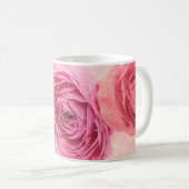 Elegant pink bouquets  koffiemok (Voorkant rechts)