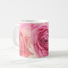 Elegant pink bouquets  koffiemok