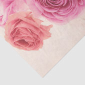Elegant pink bouquets  tissuepapier (Detail)