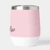 Elegant Pink Bridal Shower (Achterkant)