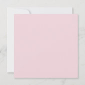Elegant Pink Bridal Shower Invitation | Modern Arc Kaart (Achterkant)