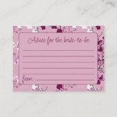 Elegant Pink Cherry Blossom Vrijgezellenfeest Advieskaart (Voorkant)