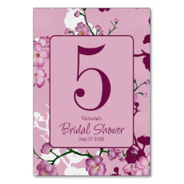 Elegant Pink Cherry Blossom Vrijgezellenfeest Kaart