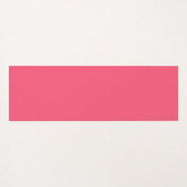 Elegant Pink Doe-patterned Christmas  Yogamat (Achterkant (horizontaal))