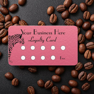 Elegant Pink en Black Jaguar Business Loyalty