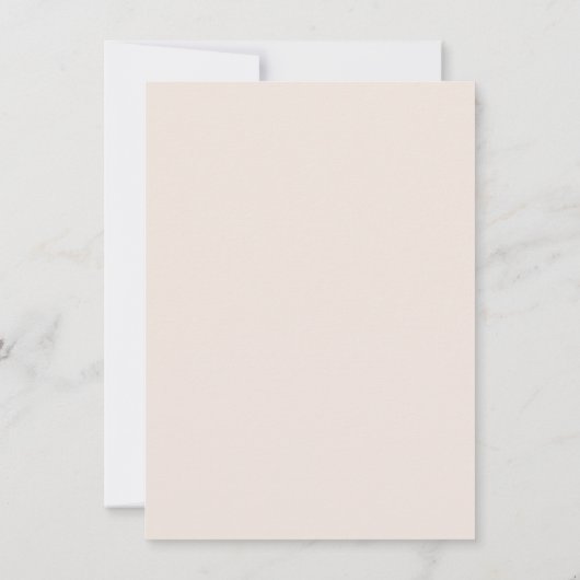 Elegant Pink Floral 50th Wedding Jubileum Kaart (Achterkant)