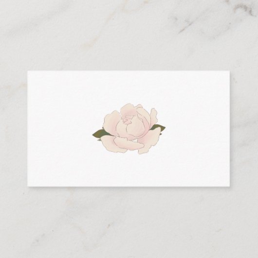 Elegant Pink Floral Datumavond ideeën. Datum jar Informatiekaartje (Achterkant)