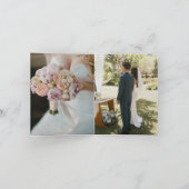 Elegant Pink Floral Fully Editable Save the Date (Binnen)