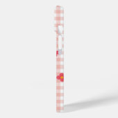 Elegant Pink Floral Phone Case (Achterkant / Links)