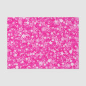 Elegant Pink Glitter Tissuepapier (Voorkant)