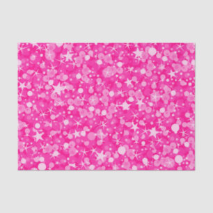 Elegant Pink Glitter Tissuepapier