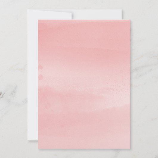 Elegant Pink Gold Eiffel Tower Paris Sweet 16 Kaart (Achterkant)