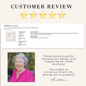 Elegant Pink & Gold Floral Woman's 50e verjaardag Kaart