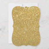 Elegant Pink Gold Swan Princess Girl 1ste verjaard Kaart (Achterkant)