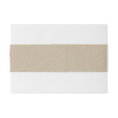 ELEGANT PINK GREEN PEONY FLORAL WATERVERF WEDING UITNODIGINGEN WIKKEL (Achterkant Voorbeeld)