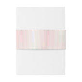 Elegant Pink Initials Uitnodigingen Wikkel (Achterkant Voorbeeld)