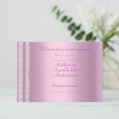 ELEGANT PINK LACE ALL OCCASION RSVP (Staand voorkant)