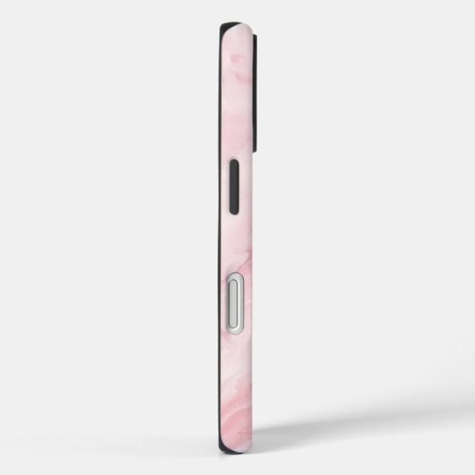 Elegant Pink Marble Personalized  Case-Mate iPhone Case (Achterkant / Rechts)