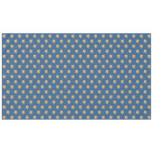 Elegant Pink Plumeria Flowers on Award Blue Tafelkleed (Voorkant (Horizontaal))